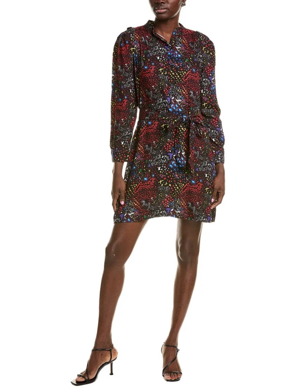 Zadig & Voltaire Tink Glam Rock Pattern Dress